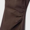 Rochie midi fără mâneci din bengalină Rochie midi fără mâneci din bengalină