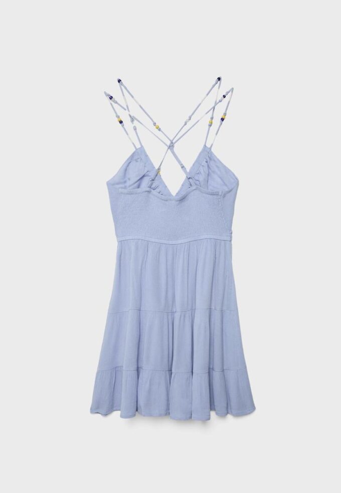 Rochie scurtă cu mărgele Rochie scurtă cu mărgele