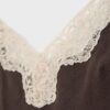 Rochie scurtă din dantelă rustică Rochie scurtă din dantelă rustică