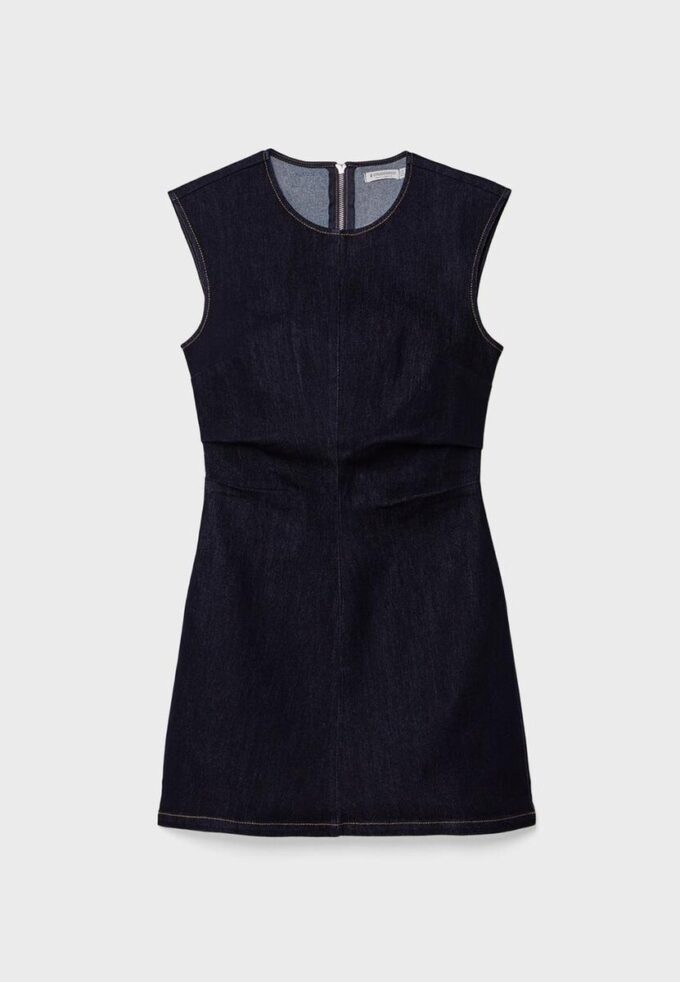 Rochie scurtă din denim