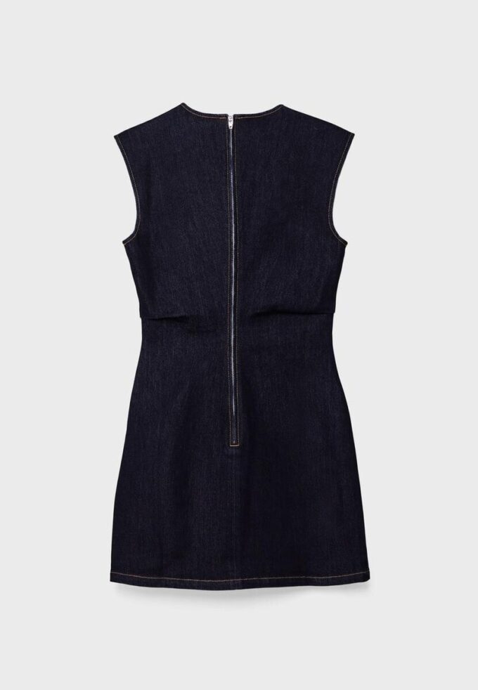 Rochie scurtă din denim