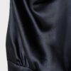 Rochie scurtă din satin cu gât halter Rochie scurtă din satin cu gât halter