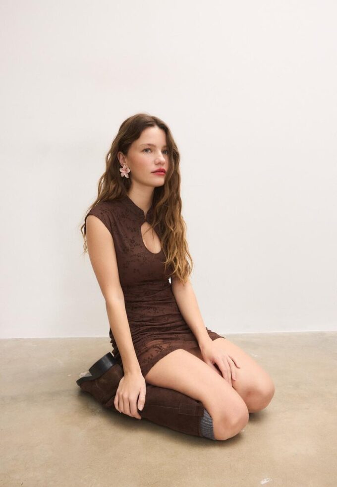 Rochie scurtă în stil Qipao Rochie scurtă în stil Qipao