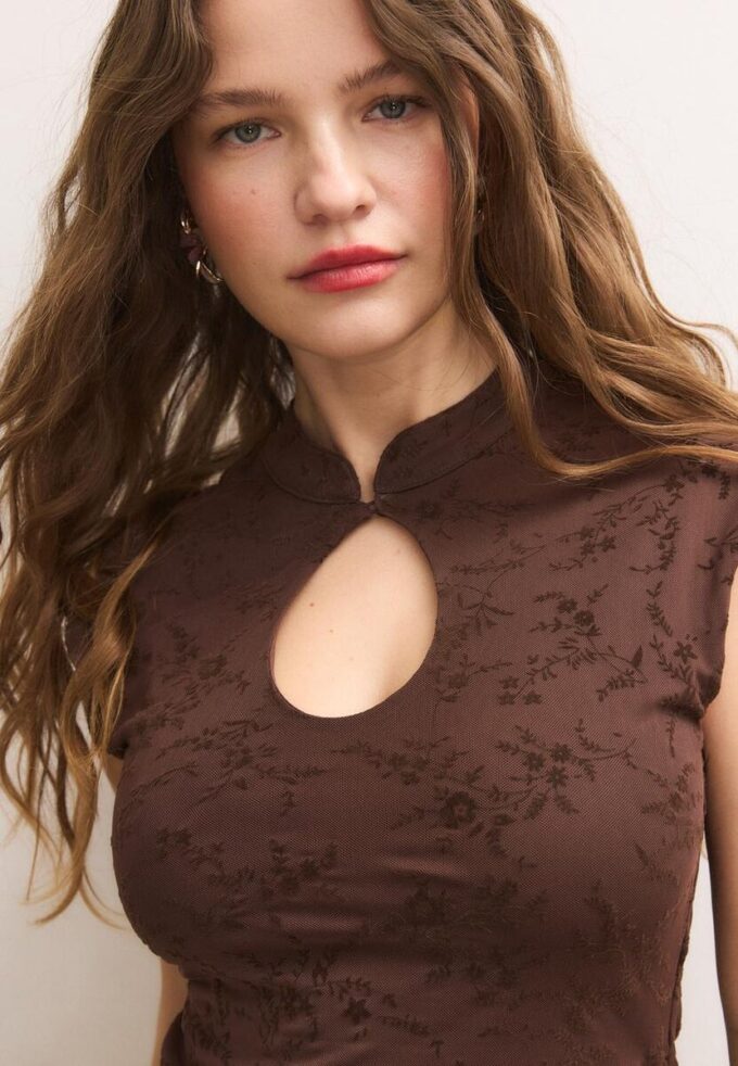 Rochie scurtă în stil Qipao Rochie scurtă în stil Qipao