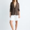 Sacou basic din tricot cu dungi Sacou basic din tricot cu dungi