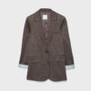 Sacou basic din tricot cu dungi Sacou basic din tricot cu dungi