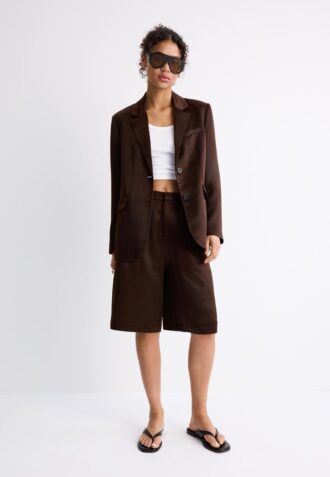 Sacou de satin