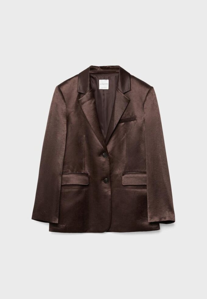 Sacou de satin Sacou de satin