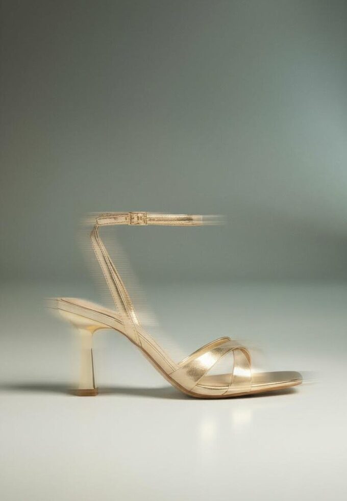 Sandale cu toc stiletto