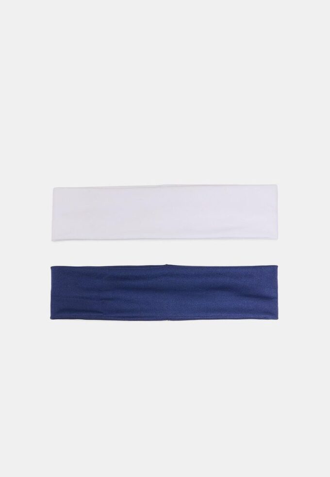 Set de 2 benzi elastice de păr din blană