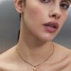 Set de 2 coliere impermeabile cu stele și inimi