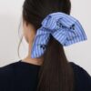 Set de 2 elasticuri de păr brodate