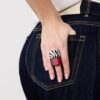 Set de 2 inele combinate
