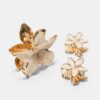 Set de 3 agrafe cu flori