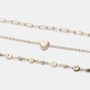 Set de 3 coliere Lariat Heart