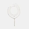 Set de 3 coliere Lariat Heart