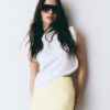 Skort cu despicătură laterală Skort cu despicătură laterală