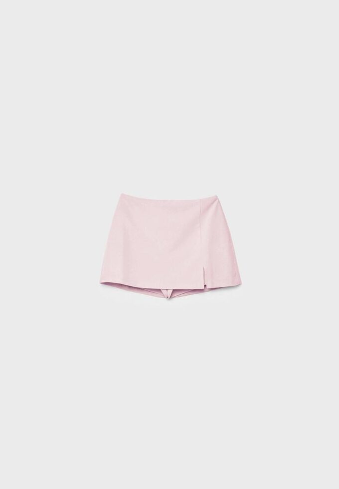 Skort cu despicătură laterală Skort cu despicătură laterală