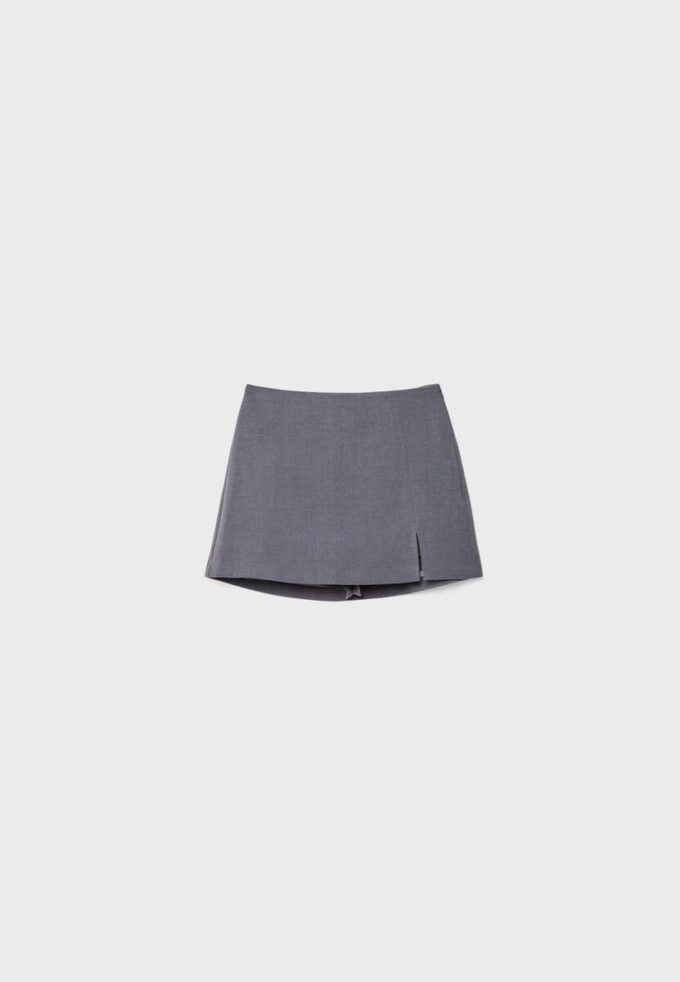 Skort cu despicătură laterală Skort cu despicătură laterală