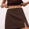 Skort cu despicătură laterală Skort cu despicătură laterală