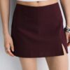 Skort cu despicătură laterală Skort cu despicătură laterală