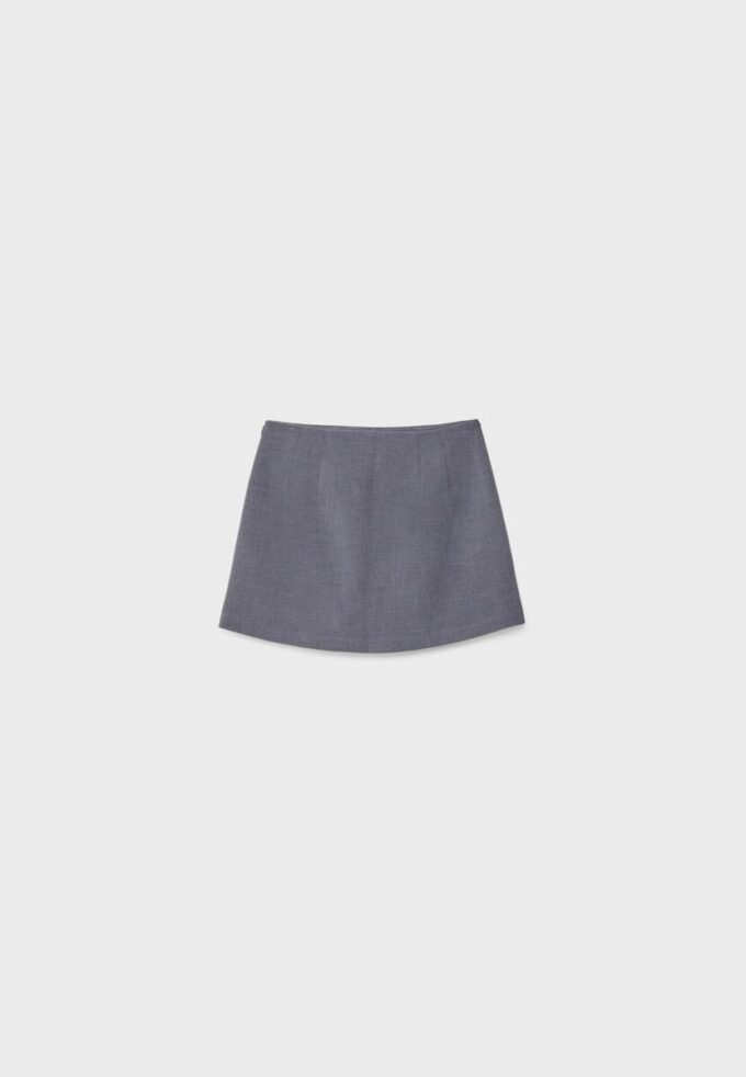 Skort cu despicătură laterală Skort cu despicătură laterală