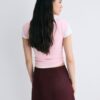 Skort cu despicătură laterală Skort cu despicătură laterală