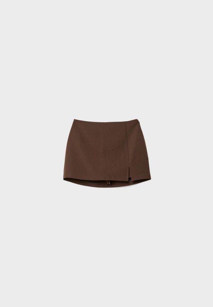Skort cu despicătură laterală Skort cu despicătură laterală