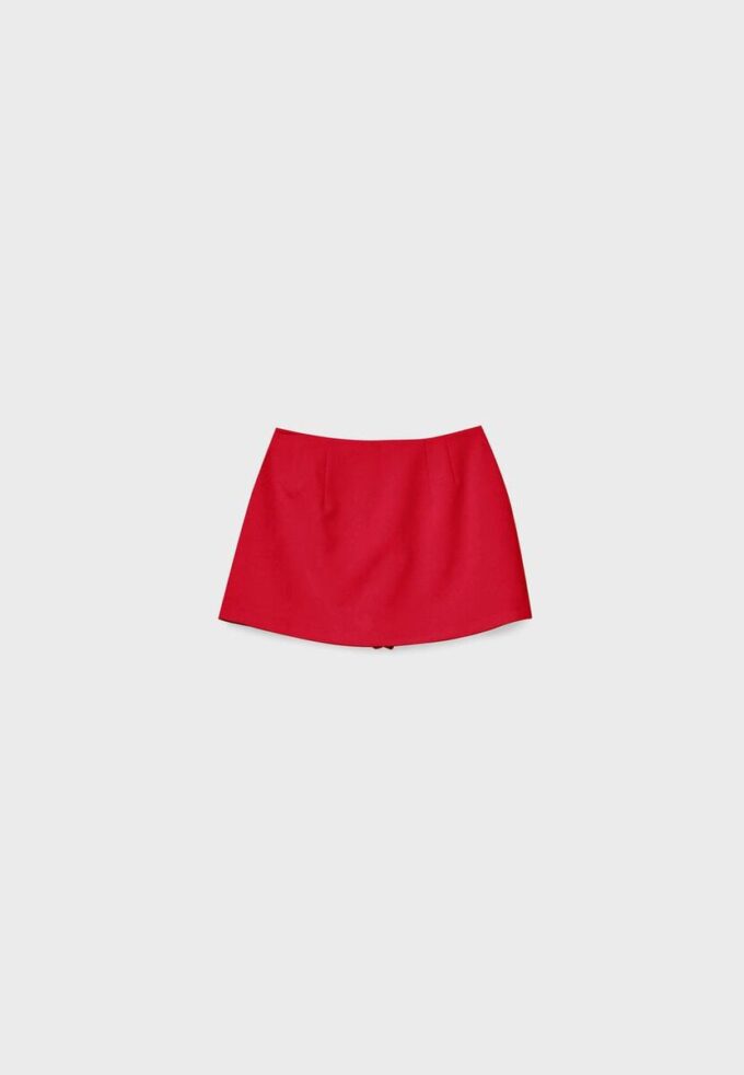 Skort cu despicătură laterală Skort cu despicătură laterală