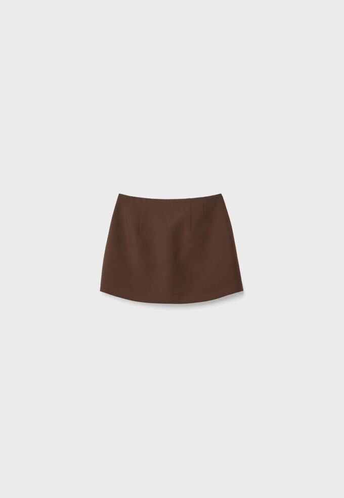 Skort cu despicătură laterală Skort cu despicătură laterală