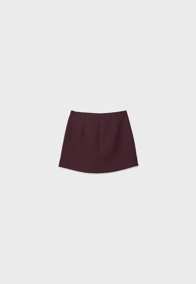 Skort cu despicătură laterală Skort cu despicătură laterală