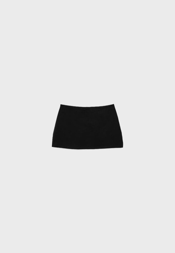 Skort din tricot de articole de bază Skort din tricot de articole de bază