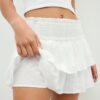 Skort fluidă cu volane Skort fluidă cu volane