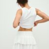 Skort fluidă cu volane Skort fluidă cu volane
