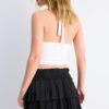 Skort fluidă cu volane Skort fluidă cu volane