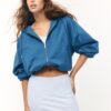 Skort mini cu bordură din dantelă Skort mini cu bordură din dantelă