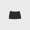 Skort mini cu bordură din dantelă Skort mini cu bordură din dantelă