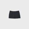 Skort mini cu bordură din dantelă Skort mini cu bordură din dantelă