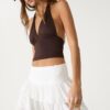 Skort mini cu volane Skort mini cu volane