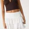 Skort mini cu volane Skort mini cu volane