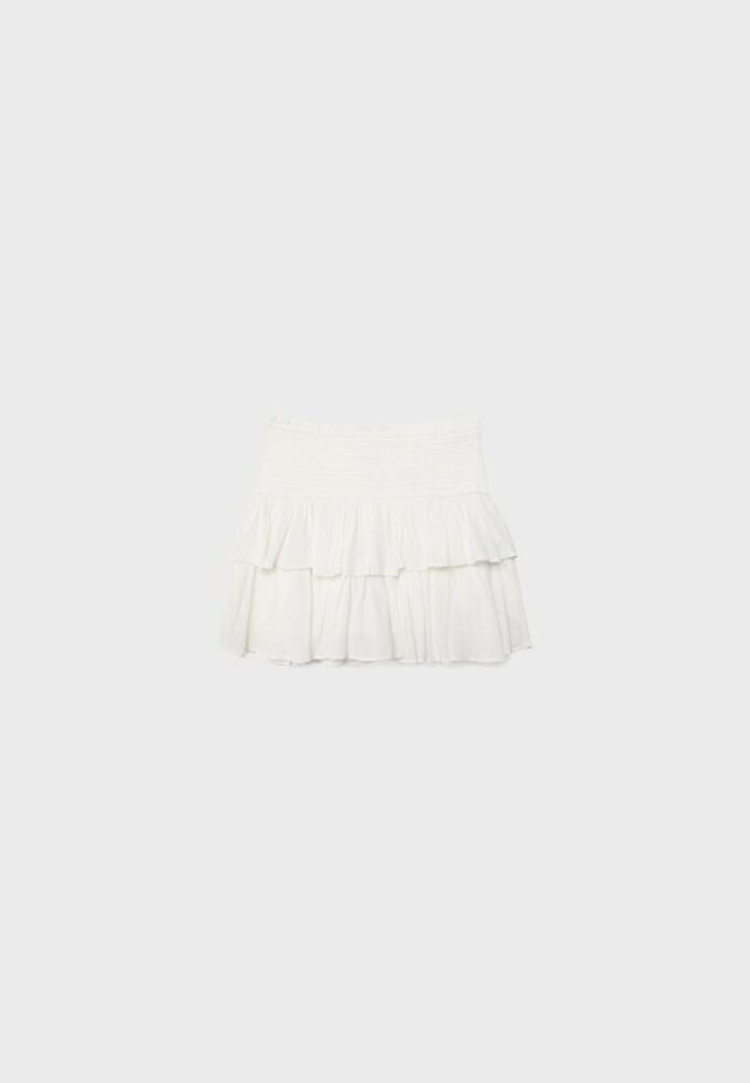 Skort mini cu volane Skort mini cu volane