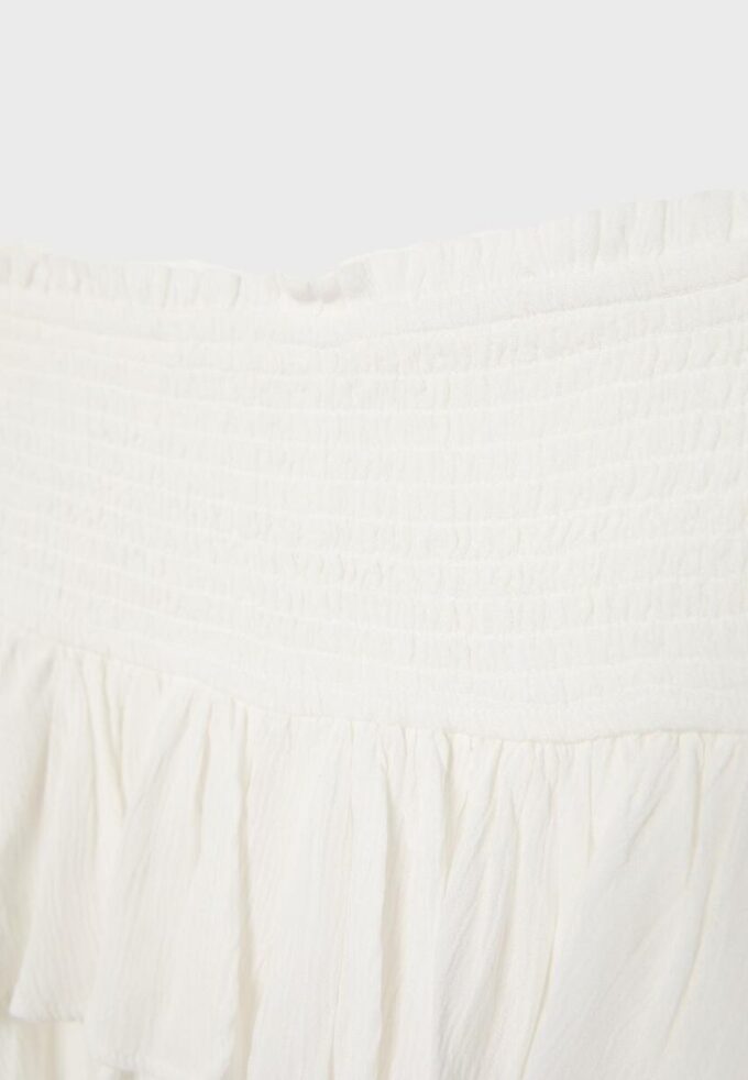Skort mini cu volane Skort mini cu volane