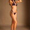 Slip de bikini brazilian din satin Slip de bikini brazilian din satin