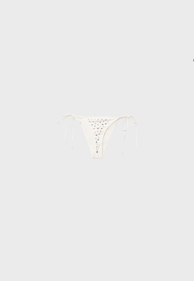 Slipuri de bikini brazilian mari cu ținte Slipuri de bikini brazilian mari cu ținte