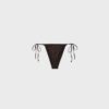 Slipuri de bikini braziliene strălucitoare Slipuri de bikini braziliene strălucitoare