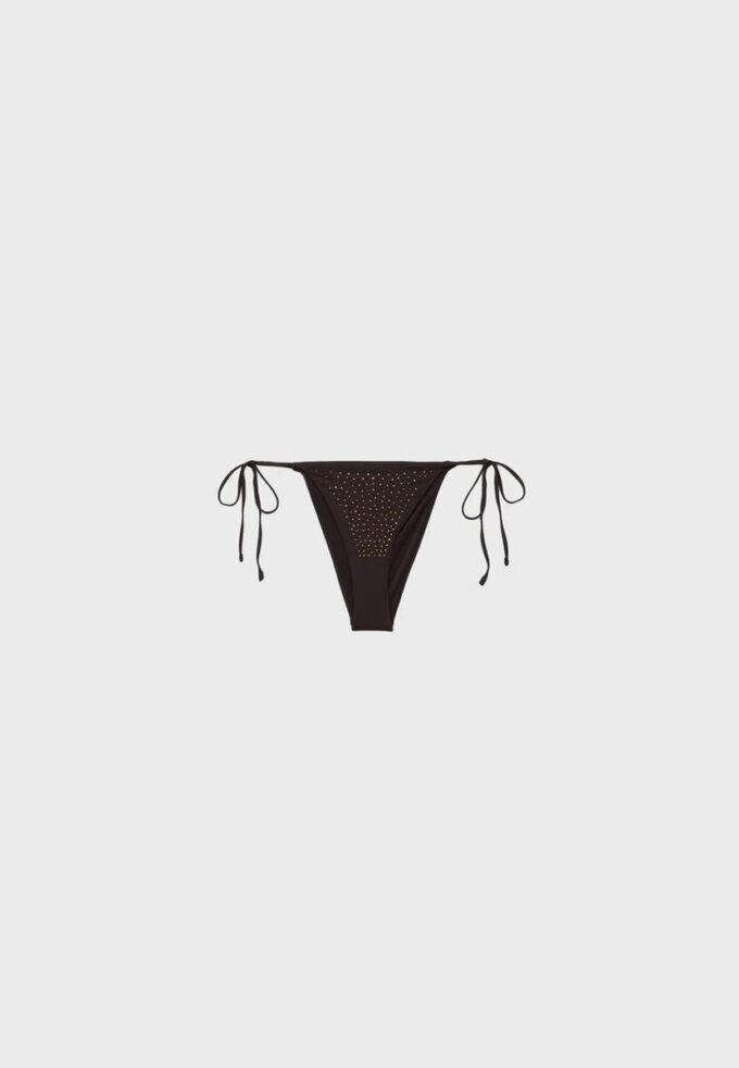 Slipuri de bikini braziliene strălucitoare Slipuri de bikini braziliene strălucitoare