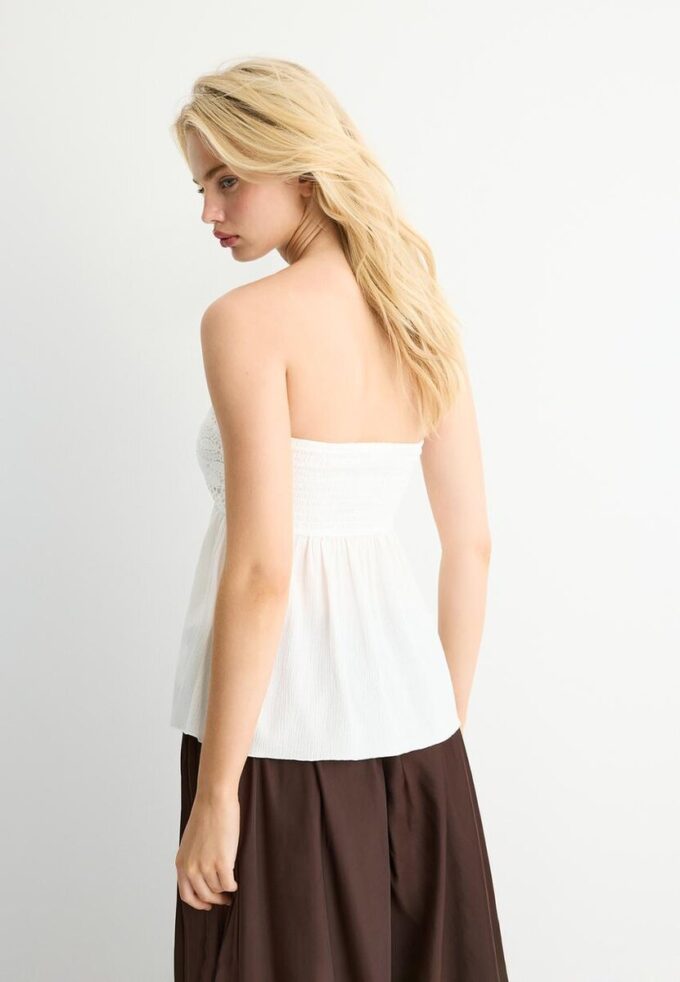 Top bandeau croșetat Top bandeau croșetat
