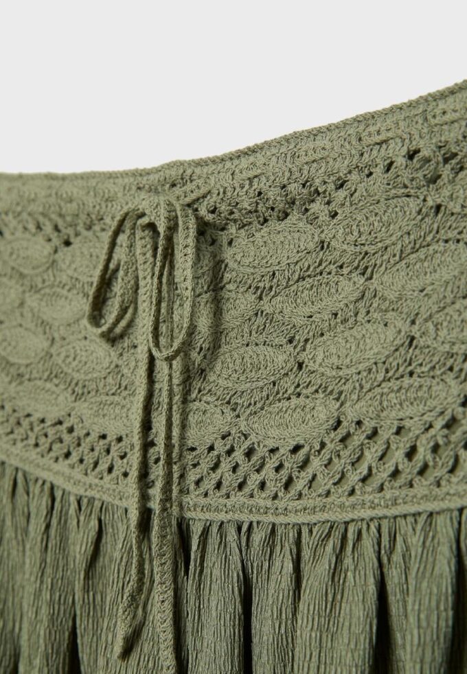 Top bandeau croșetat Top bandeau croșetat