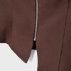 Top cu gât halter din bengalină Top cu gât halter din bengalină