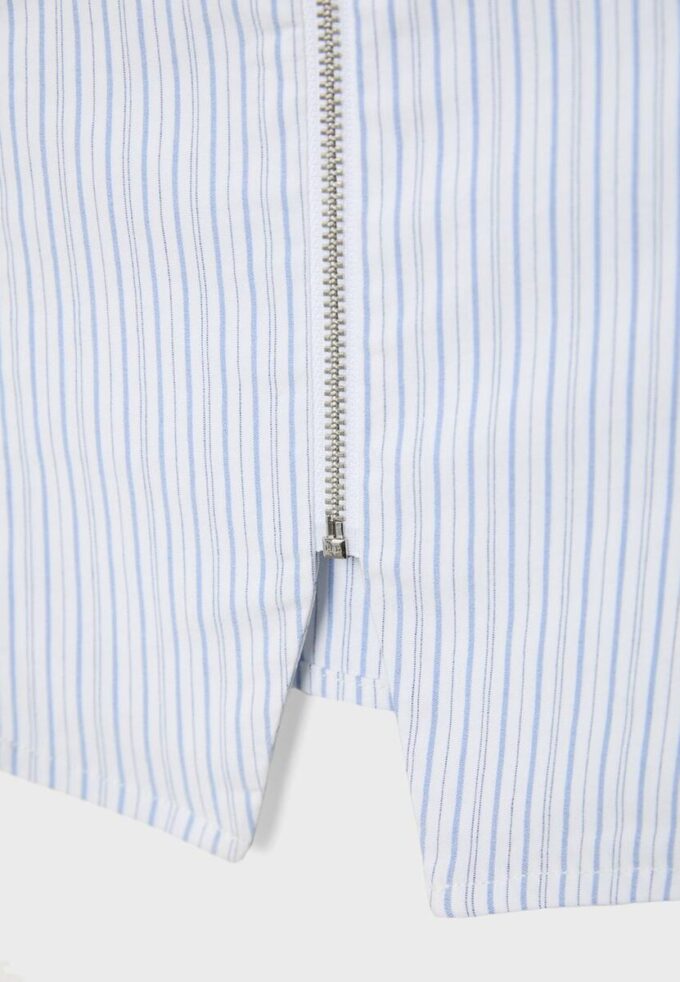 Top cu gât halter din bengalină Top cu gât halter din bengalină